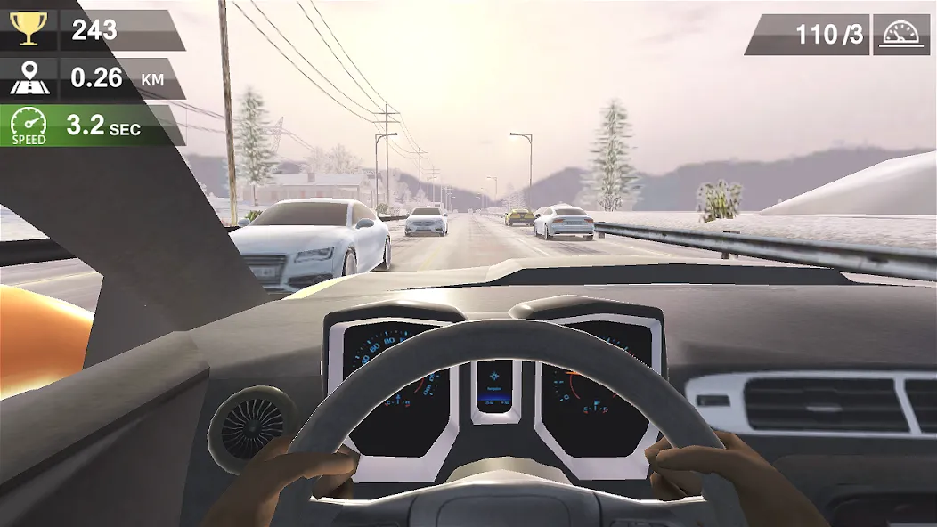 Racing Traffic Car Speed — скриншот 2