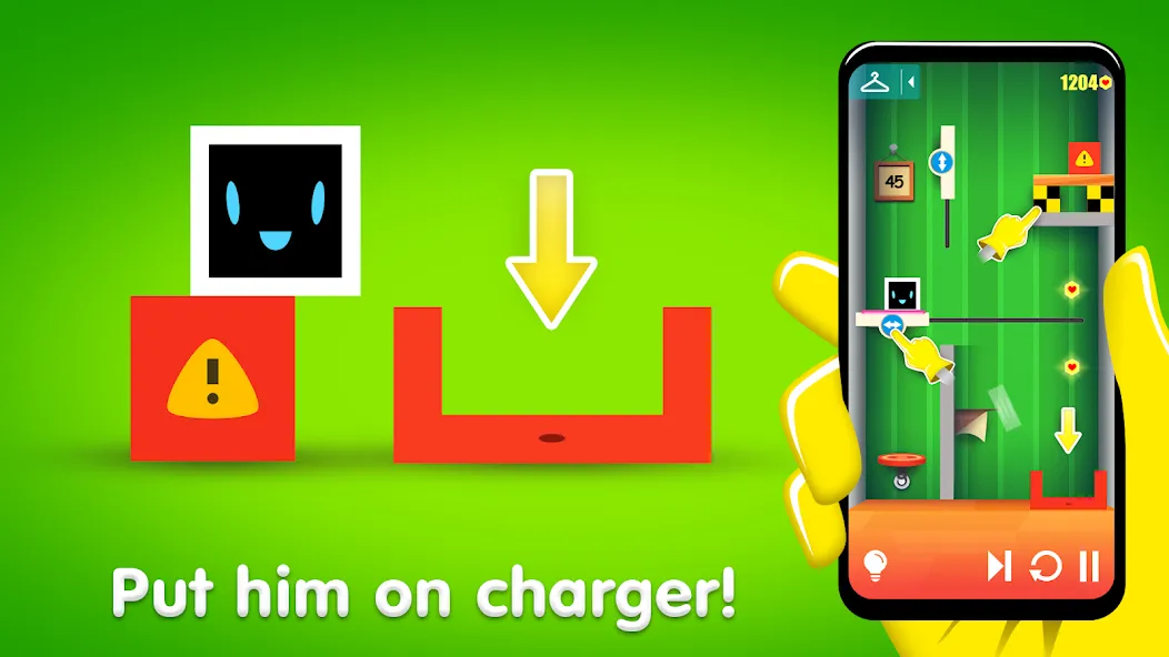 Heart Box: physics puzzle game — скриншот 3