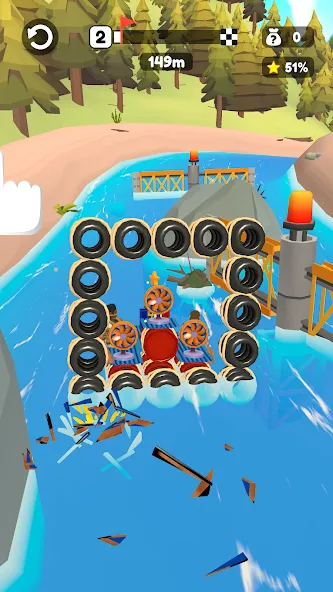 Raft Racing — скриншот 4
