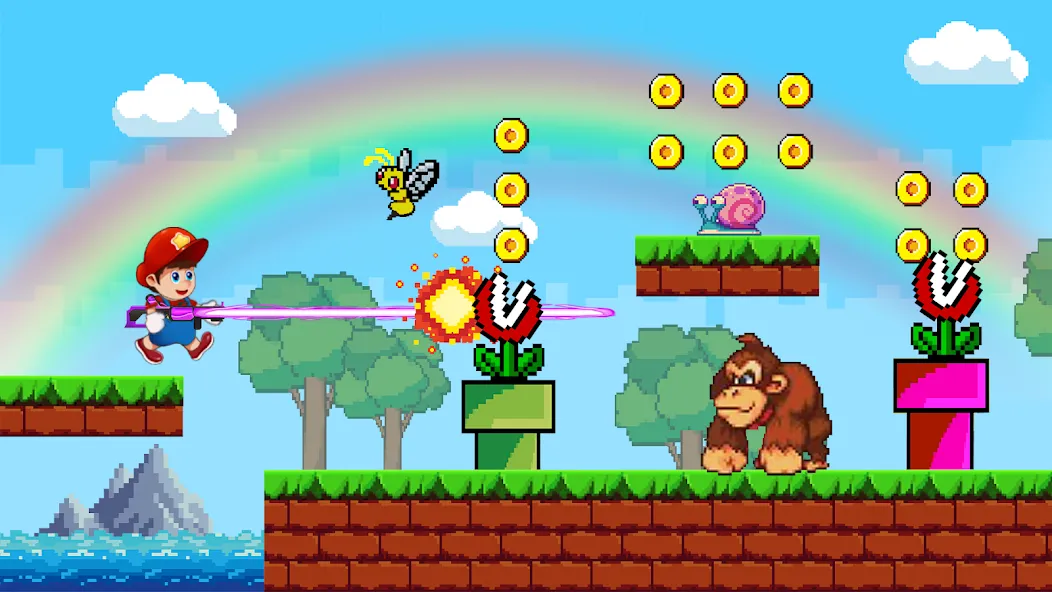 Super Mano : Adventure Jump — скриншот 2