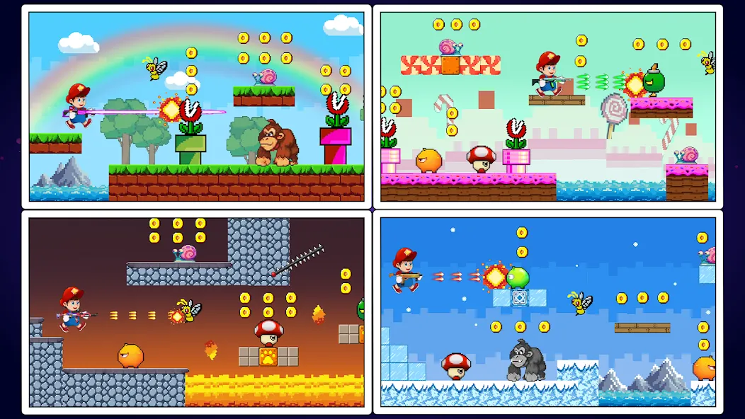 Super Mano : Adventure Jump — скриншот 3