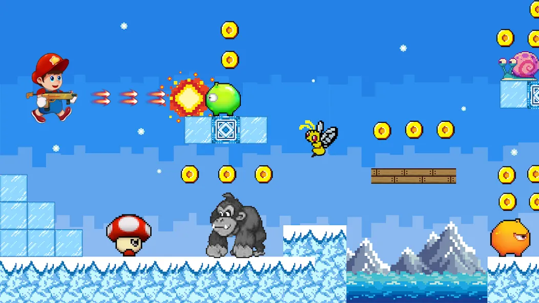 Super Mano : Adventure Jump — скриншот 5