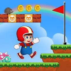 Взлом Super Mano : Adventure Jump на Андроид — Много денег