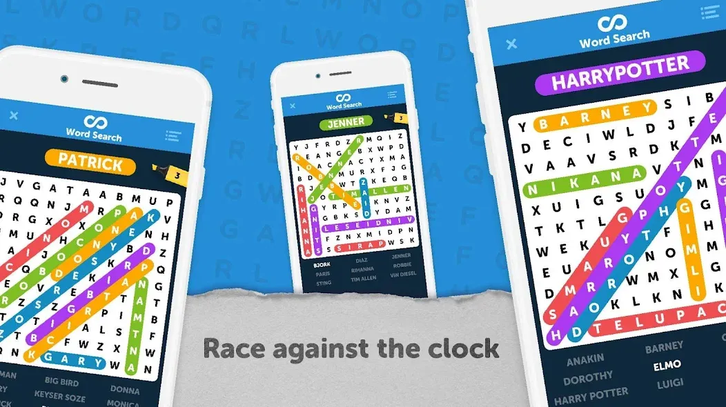 Infinite Word Search Puzzles — скриншот 5
