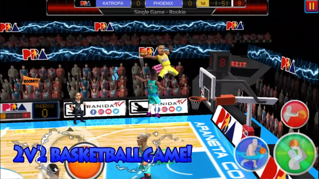 Basketball Slam! — скриншот 1