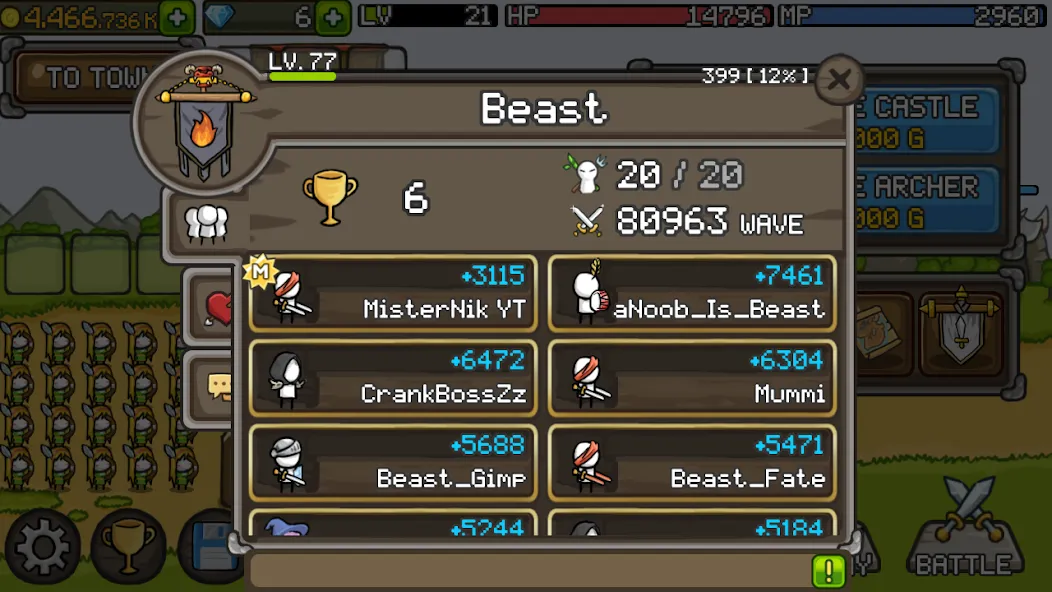 Grow Castle - Tower Defense — скриншот 4
