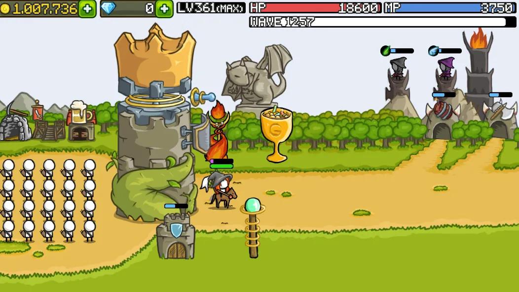Grow Castle - Tower Defense — скриншот 5
