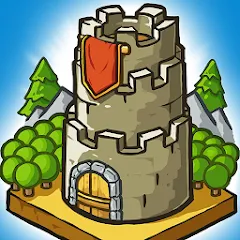 Скачать взлом Grow Castle - Tower Defense — Много денег и кристаллов