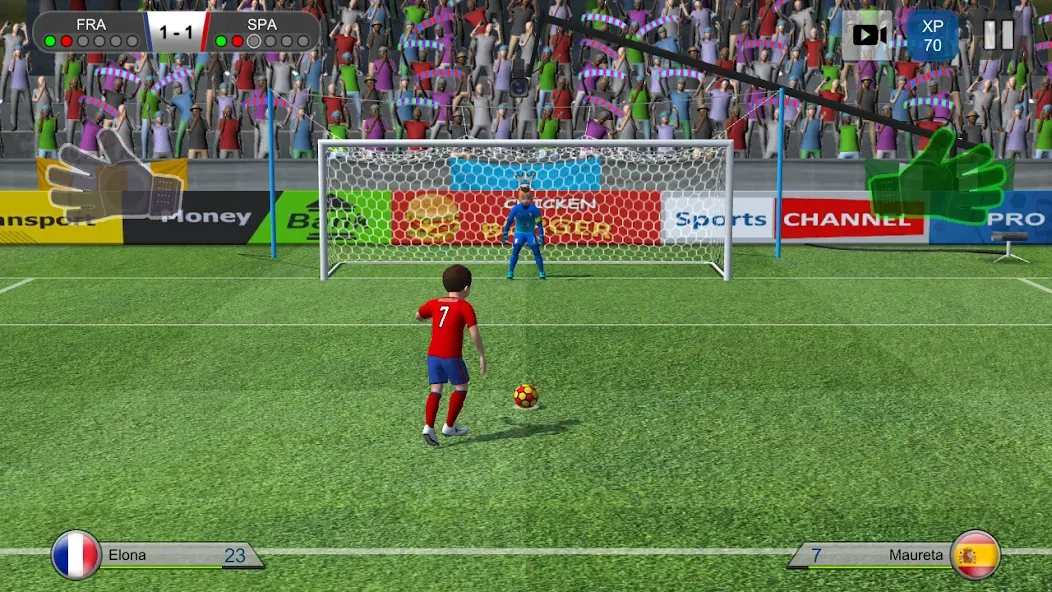 Pro Kick Soccer — скриншот 1