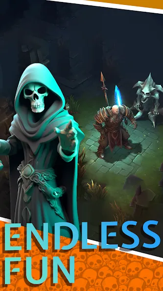 Necromancer Hero: Skeletons 3D — скриншот 2