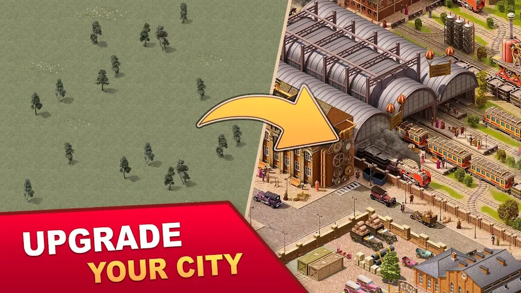 Steam City: Town building game — скриншот 1