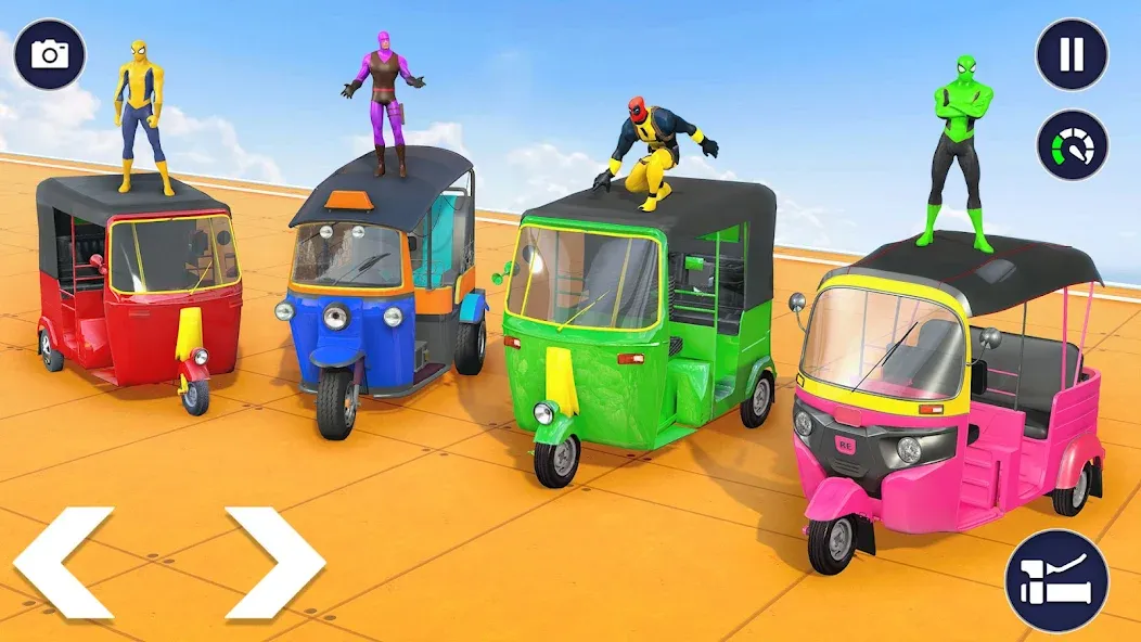 Tuk Tuk Auto Rickshaw Games 3D — скриншот 1