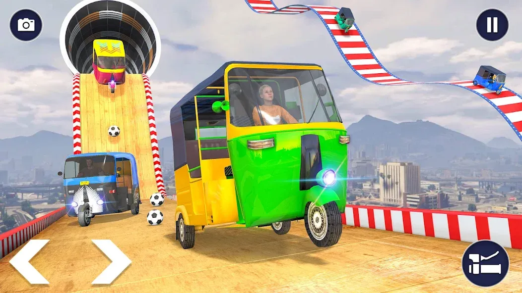 Tuk Tuk Auto Rickshaw Games 3D — скриншот 2