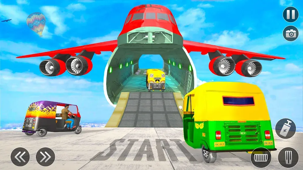 Tuk Tuk Auto Rickshaw Games 3D — скриншот 3