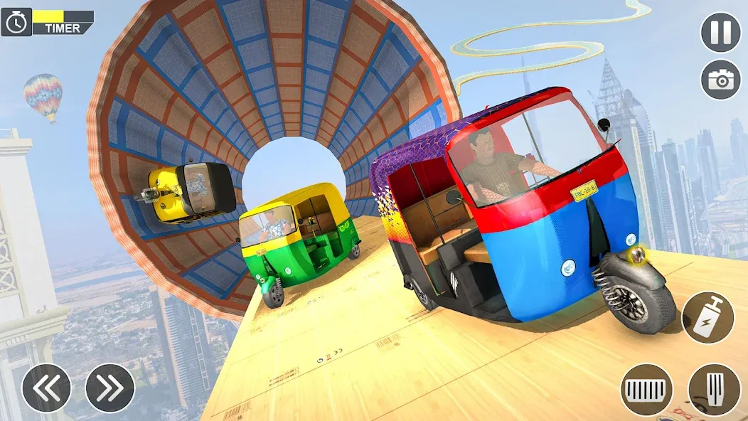 Tuk Tuk Auto Rickshaw Games 3D — скриншот 4