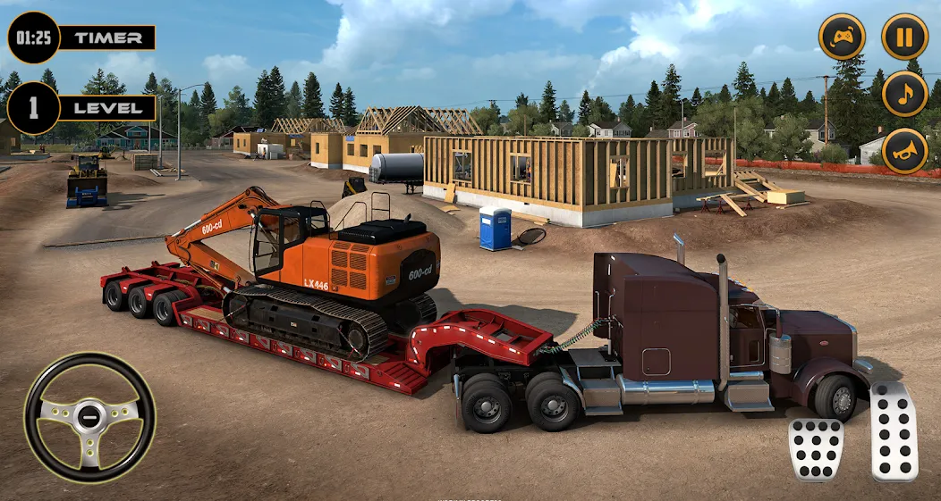 Real Excavator Simulator Games — скриншот 2