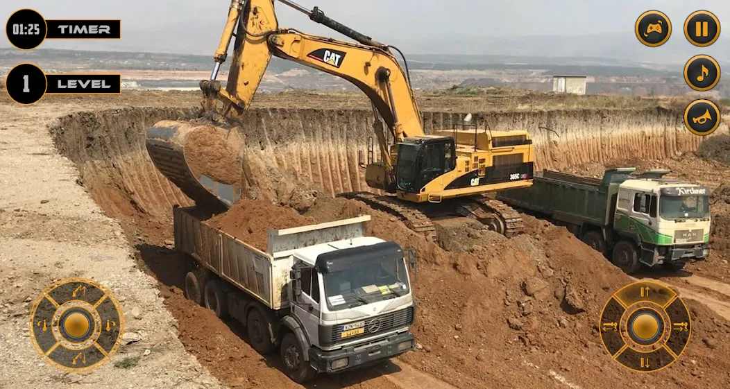 Real Excavator Simulator Games — скриншот 5