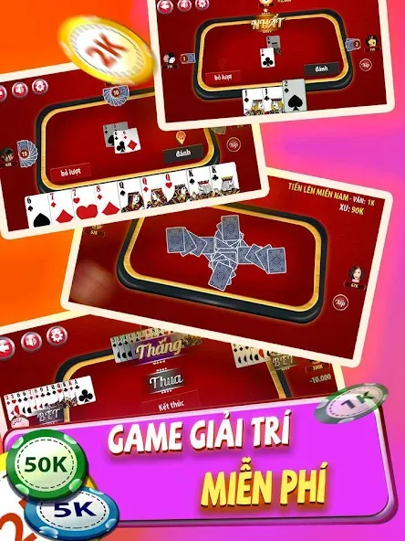 Tiến Lên Miền Nam - Tien Len — скриншот 2 Tiến Lên Miền Nam - Tien Len — скриншот 2