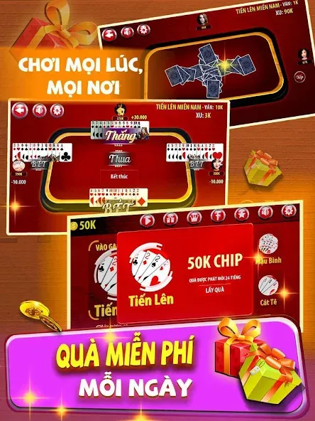 Tiến Lên Miền Nam - Tien Len — скриншот 3 Tiến Lên Miền Nam - Tien Len — скриншот 3