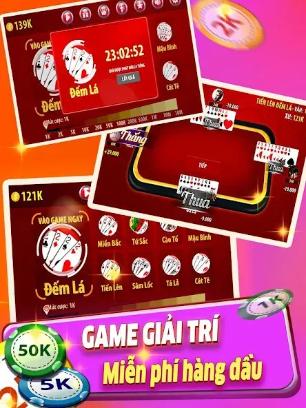 Tiến Lên Đếm Lá - Tien Len — скриншот 2