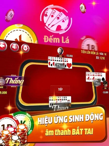 Tiến Lên Đếm Lá - Tien Len — скриншот 4