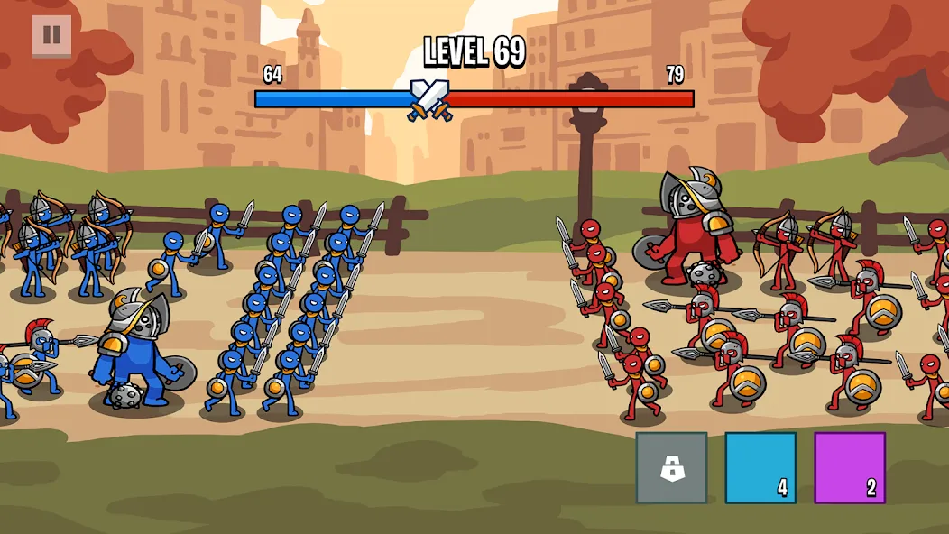 Stick Battle: War of Legions — скриншот 2