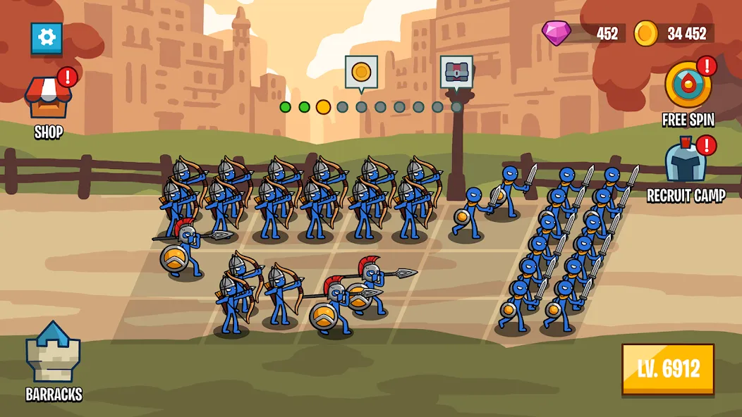 Stick Battle: War of Legions — скриншот 4