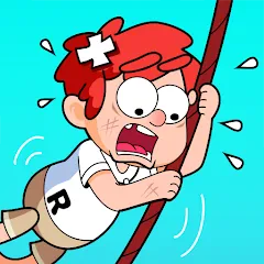 Zipline Rescue: Physics Game на телефон — Все уровни разблокированы