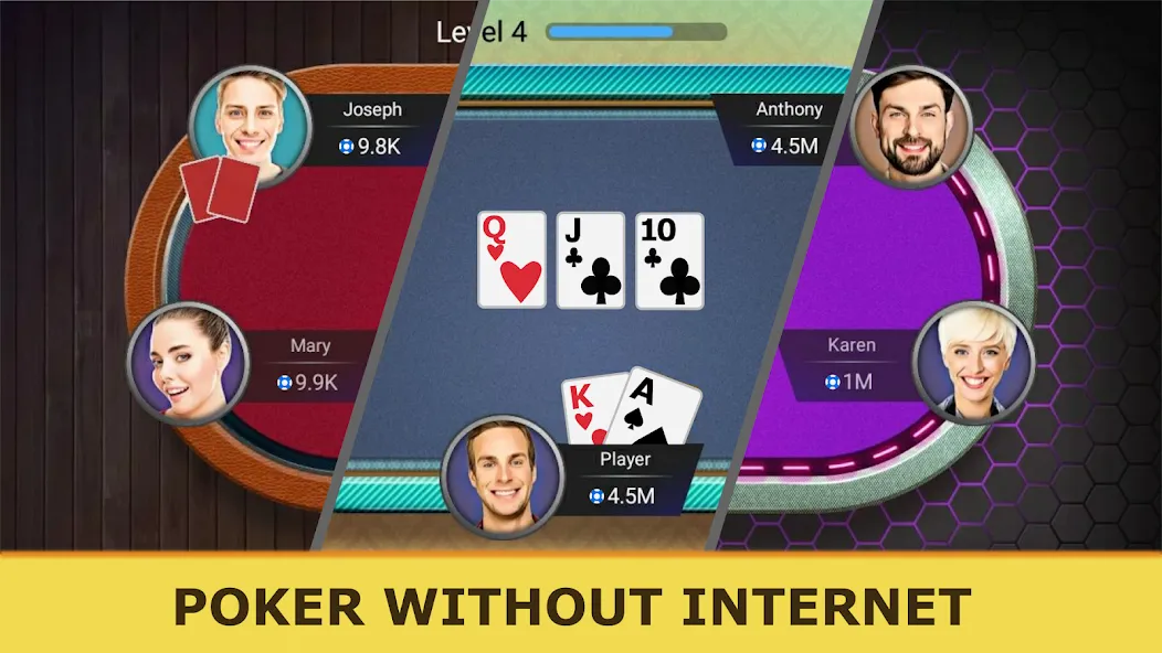 Poker Offline: Texas Holdem — скриншот 2 Poker Offline: Texas Holdem — скриншот 2