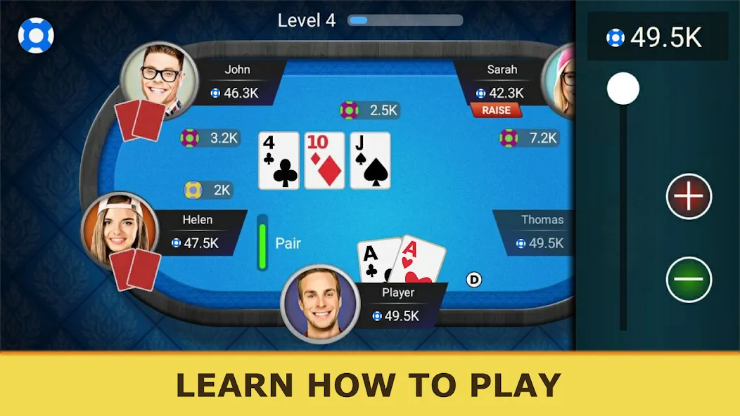 Poker Offline: Texas Holdem — скриншот 3 Poker Offline: Texas Holdem — скриншот 3
