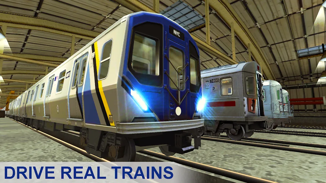 Subway Train Simulator — скриншот 1