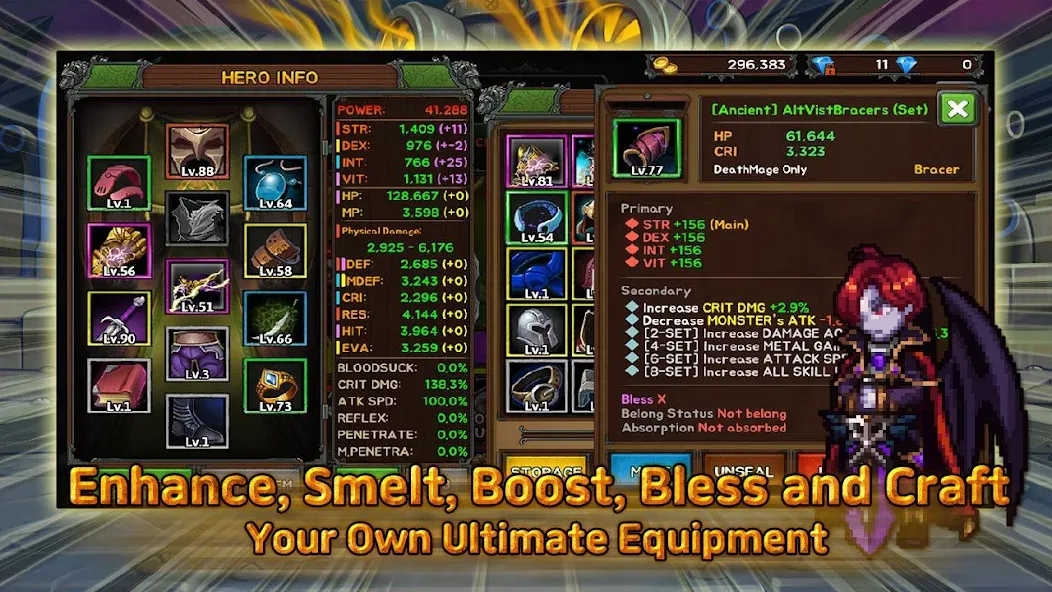 Bless & Magic: Idle RPG game — скриншот 1