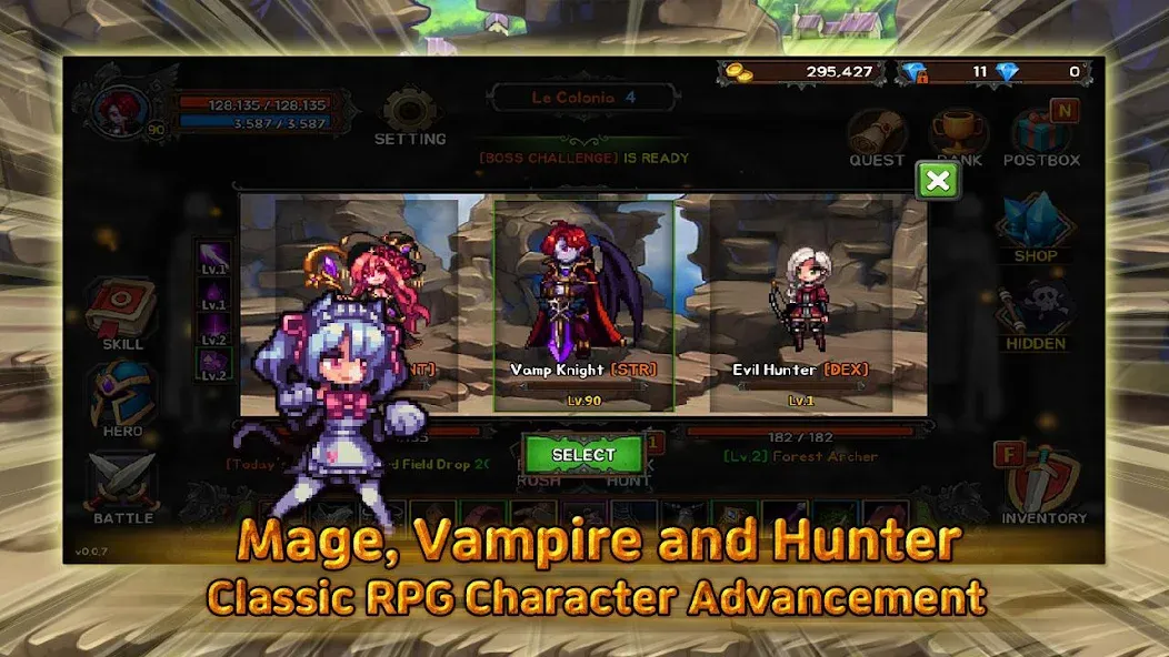 Bless & Magic: Idle RPG game — скриншот 2