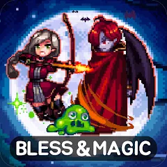 Скачать Bless & Magic: Idle RPG game — Много денег