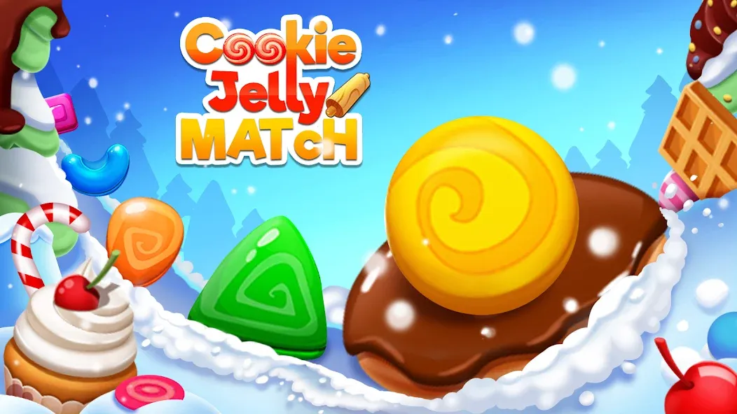 Cookie Jelly Match — скриншот 1 Cookie Jelly Match — скриншот 1