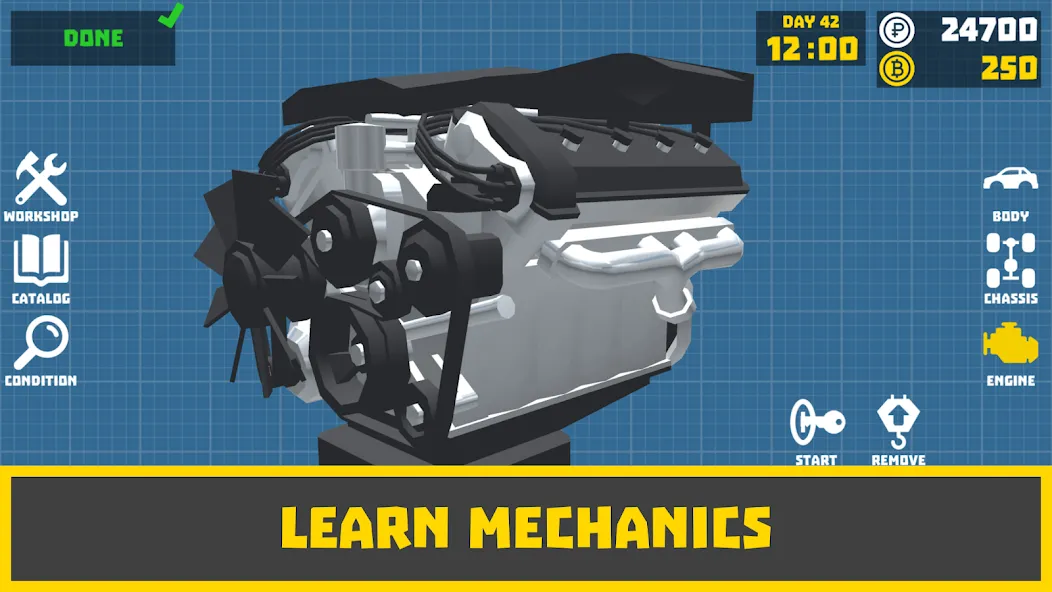 Retro Garage - Car Mechanic — скриншот 4 Retro Garage - Car Mechanic — скриншот 4