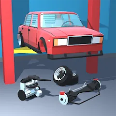 Retro Garage - Car Mechanic — Модификация Много денег