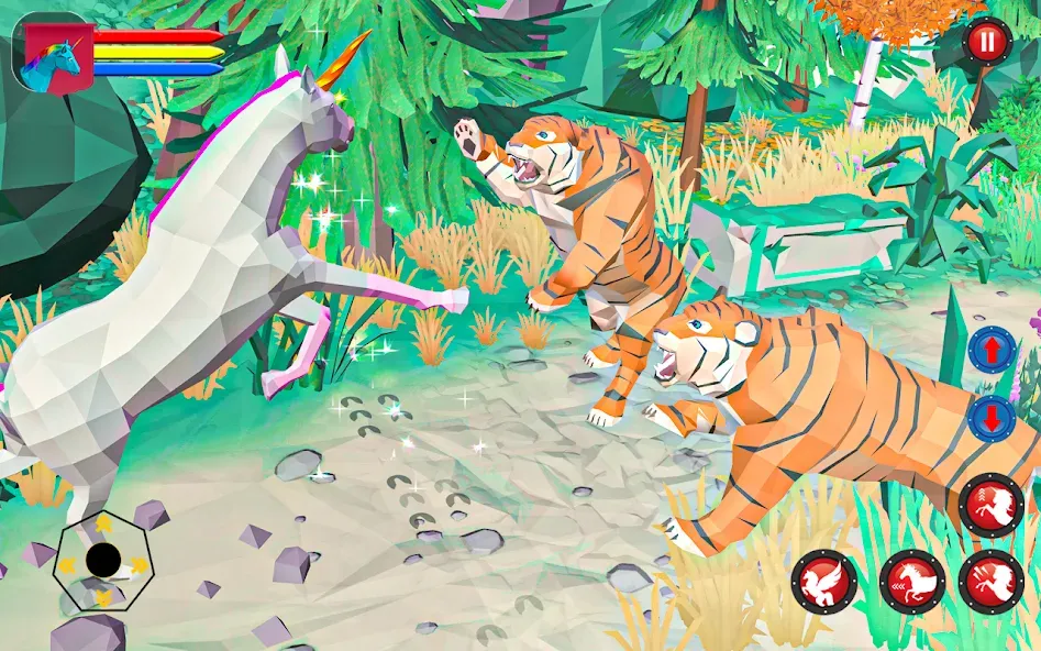 Flying Unicorn Pegasus Games — скриншот 3 Flying Unicorn Pegasus Games — скриншот 3