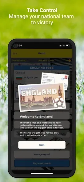 International Football Manager — скриншот 4 International Football Manager — скриншот 4