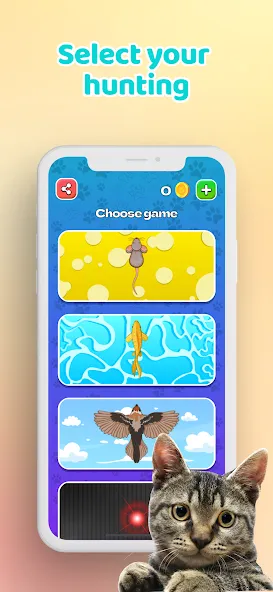 Games for Cat－Toy Mouse & Fish — скриншот 2