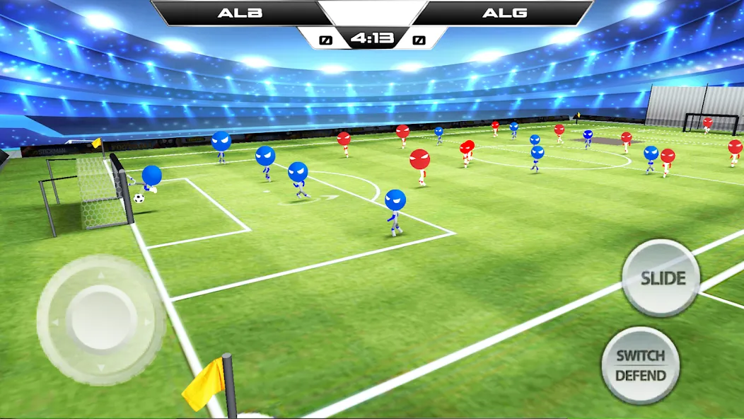 Stickman Soccer Football Game — скриншот 2