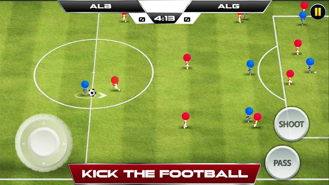 Stickman Soccer Football Game — скриншот 4