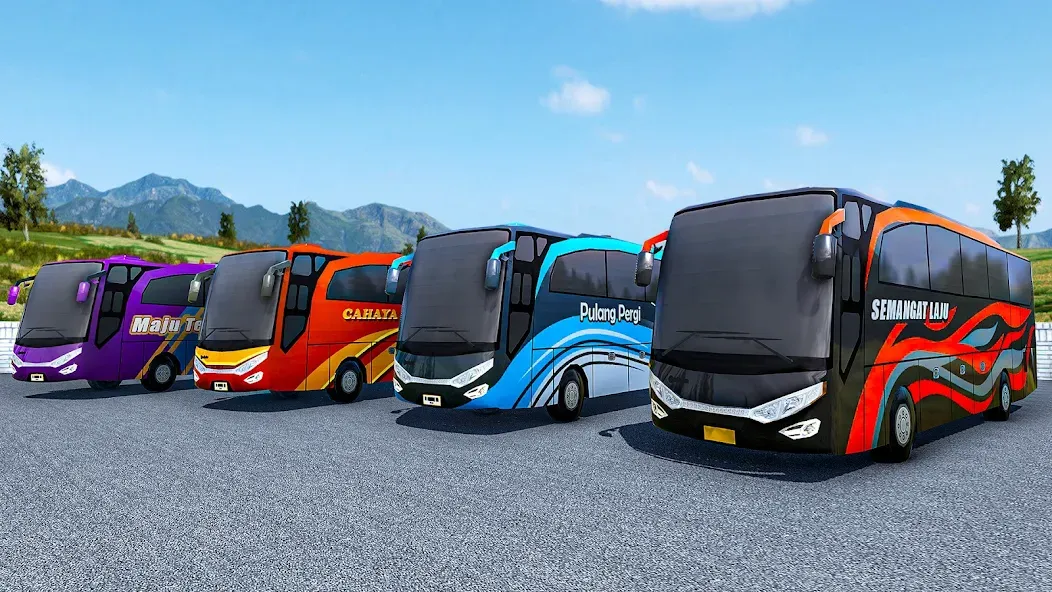 Highway Bus Simulator Bus Game — скриншот 3 Highway Bus Simulator Bus Game — скриншот 3