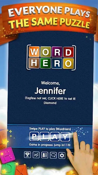 WordHero : word finding game — скриншот 2