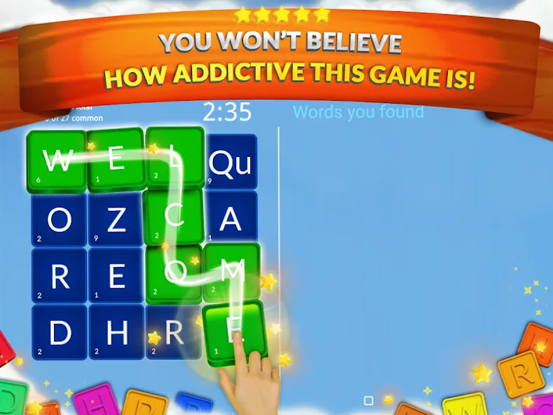 WordHero : word finding game — скриншот 5