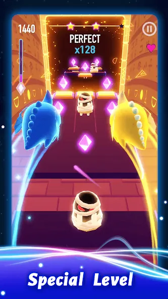 Rolling Twins: Music Ball Rush — скриншот 1