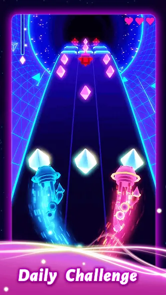 Rolling Twins: Music Ball Rush — скриншот 2
