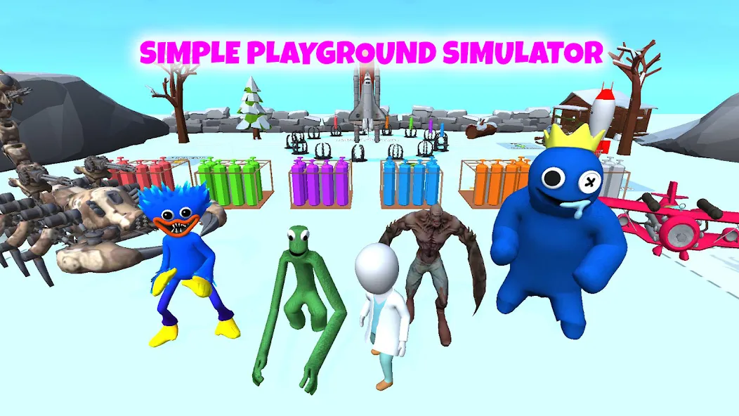 Grimace monster playground — скриншот 4