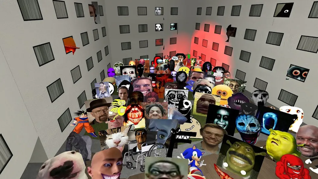 Nextbots In Backrooms: Shooter — скриншот 4