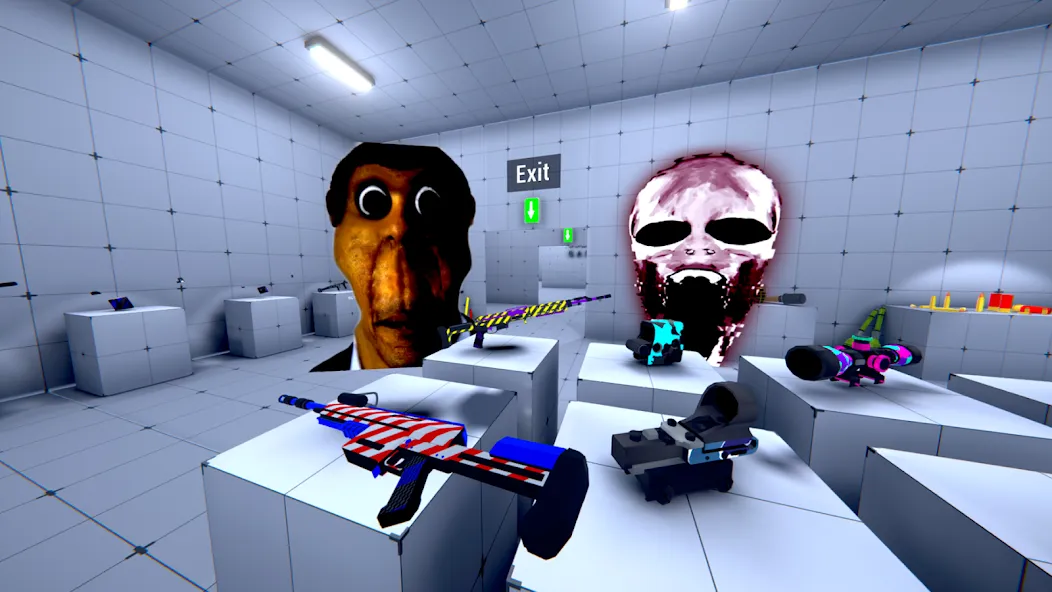 Nextbots In Backrooms: Shooter — скриншот 5
